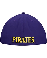 Adidas Men's White/Purple Ecu Pirates On Field Fitted Hat