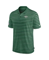 Nike Men's Green New York Jets Sideline Lock Up Victory Performance Polo Shirt