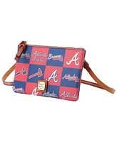 Dooney & Bourke Atlanta Braves Top Zip Crossbody Purse