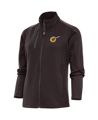 Antigua Women's Brown San Diego Padres Cooperstown Logo Generation Full-Zip Jacket