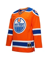Mitchell & Ness Men's Leon Draisaitl Orange Edmonton Oilers Power Play Jersey
