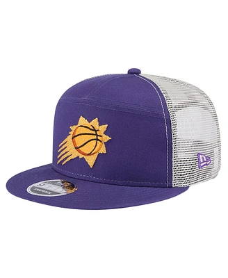 New Era Men's Phoenix Suns Purple Victory Grove Split Panel 9FIFTY Snapback Hat