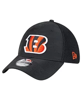 New Era Men's Black Cincinnati Bengals Active Camo 39THIRTY Flex Hat