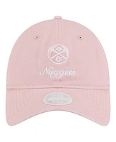 New Era Women's Pink Denver Nuggets Gameday Preppy 9TWENTY Adjustable Hat