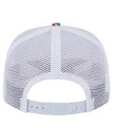 New Era Men's White Washington Nationals Flamingo Mesh Back 9SEVENTY Stretch-Snap Hat