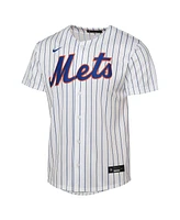 Nike Big Boys and Girls Brandon Nimmo White New York Mets Home Replica Player Jersey