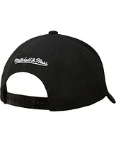 Mitchell & Ness Men's and Women's Black Los Angeles Dodgers Basic Coop Pro Adjustable Hat
