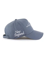 '47 Brand Men's Gray New England Patriots Foundation Offside Adjustable Hat