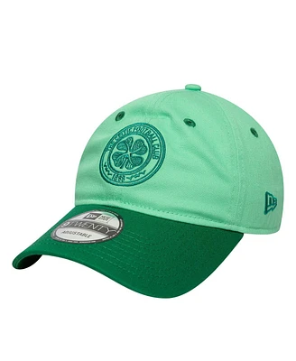 New Era Men's Green Celtic Contract 9TWENTY Adjustable Hat