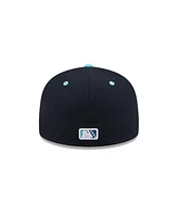 New Era Men's Navy Asheville Tourists Theme Nights 59FIFTY Fitted Hat