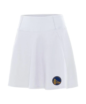 Antigua Women's White Golden State Warriors Chip Skort
