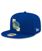 New Era Men's Royal Golden State Warriors State Pride 9FIFTY Snapback Hat