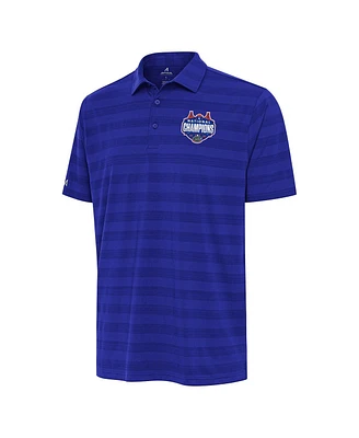 Antigua Men's Royal Florida Gators 2025 Ncaa Basketball National Champions Tunnel Polo Shirt