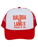 Contenders Clothing Men's and Women's Red Rocky The Pride The Pain Trucker Adjustable Hat