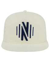 New Era Men's Cream Nashville Sc 2025 Kickoff Snapback Golfer Hat