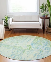 Addison Chantille Machine Washable ACN1352 8'x8' Round Area Rug