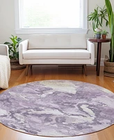 Addison Chantille Machine Washable ACN1382 8'x8' Round Area Rug