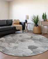 Addison Chantille Machine Washable ACN1542 8'x8' Round Area Rug