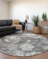 Addison Chantille Machine Washable ACN1562 8'x8' Round Area Rug