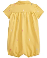 Baby Girls Bubble Shortalls