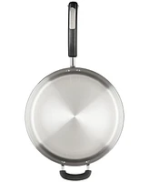 Farberware Brilliance 6-Qt. Stainless Steel Saute Pan & Lid