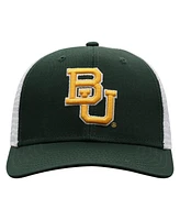 Top of the World Men's Green/White Baylor Bears Victory Baseline Adjustable Trucker Hat