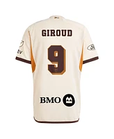 Adidas Men's Olivier Giroud Tan Lafc 2024 Archive Authentic Jersey