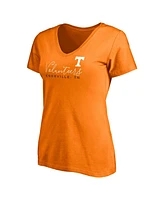 Fanatics Women's Tennessee Orange Volunteers Block Party V-Neck T-Shirt