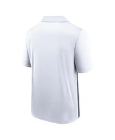 Fanatics Men's White San Francisco Giants Iconic Parameter Sublimated Polo Shirt