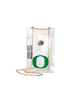 Logo Brands Oregon Ducks Clear Essential Crossbody Purse