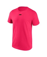 Fanatics Men's Pink Formula 1 Mini Logo T-Shirt