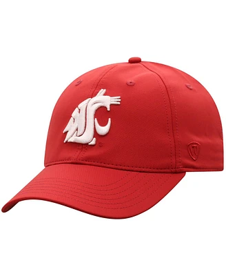 Top of the World Men's Crimson Washington State Cougars Victory Trainer Adjustable Hat