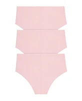 Dkny Women's Litewear Cut Anywear Hipster Underwear 3 Pack