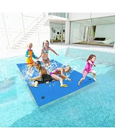 Hallolure Water Floating Mat Foam Pad