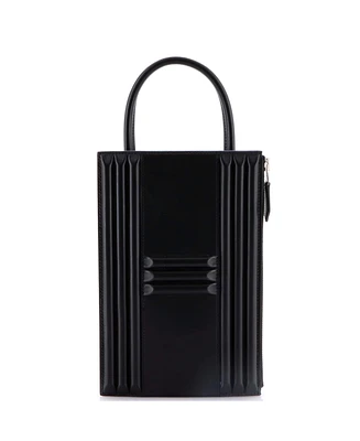 Pre-Owned Hermes Cadenas Pouch Tadelakt