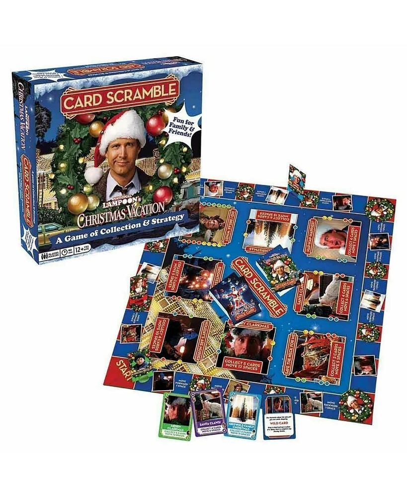 Christmas Vacation Card Scramble Board Game