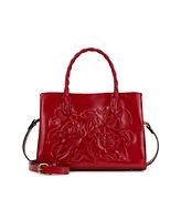 Patricia Nash Genovese Medium Leather Top Handle Bag