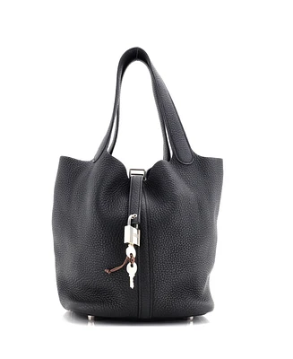 Pre-Owned HERMES Mm Picotin Lock Bag Clemence