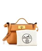 Pre-Owned Hermes 21 24/24 Bag Verso Evercolor with Swift