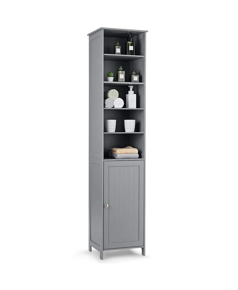 72 Inches Tall Freestanding Bathroom Storage Cabinet