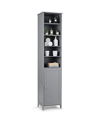 72 Inches Tall Freestanding Bathroom Storage Cabinet