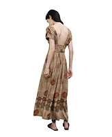Nocturne Women's Patterned Maxi Dress