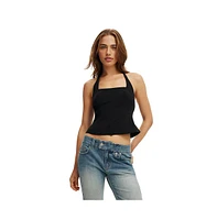 Cotton On Women's Izzy Suiting Halter Top