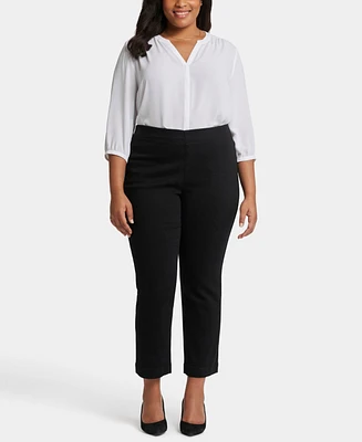 Nydj Plus Bailey Relaxed Ankle Pull On Jeans