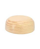 MegaChef 7 Inch Bamboo Wood Serving Bowl
