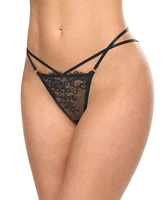 Oh La Cheri Women's Indie Lace Tanga