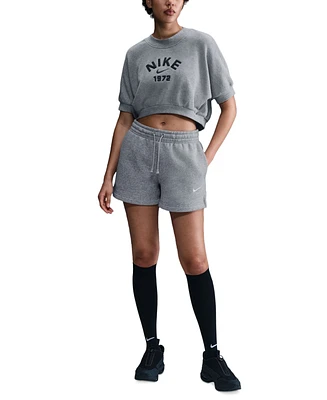 Nike Sportswear Women's Phoenix Fleece Mid-Rise 4" Shorts