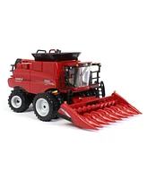 Ertl 1/64 Prestige Case Ih 7150 Combine with Corn and Grain Headers