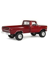 1/64 Lifted 1977 Ford F-250, Red, Greenlight Dealer Exclusive