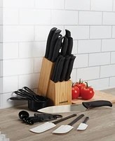 Farberware Soft Grip 25-Piece Cutlery Set with Kitchen Tools